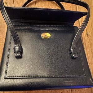 Elegant Navy Handbag